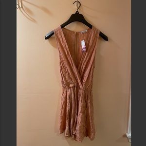 Dainty Hooligan Light Pink Romper